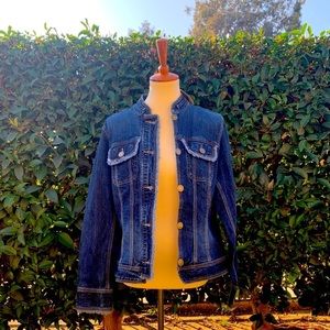 NWT denim button jacket